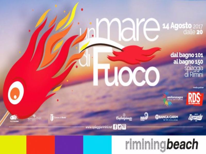 Ferragosto a Rimini: tra cinema, arte, spettacoli, sagre, mercatini e un ‘mare di fuoco’