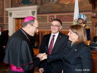 San Marino. Il Vescovo Mons. Andrea Turazzi ricevuto dalle istituzioni