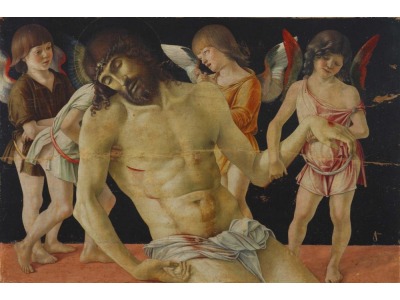 Rimini. La Pietà di Giovanni Bellini esposta alla Pinacoteca di Brera