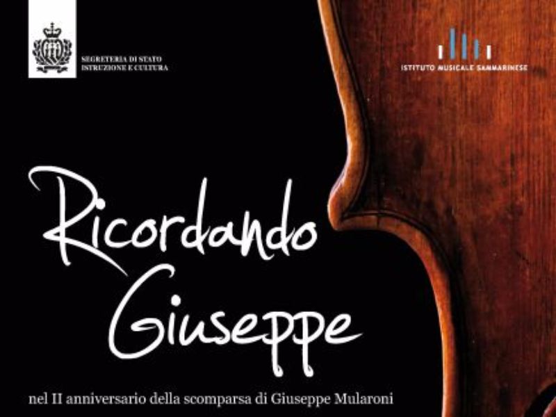 San Marino. ‘Ricordando Giuseppe’, concerto per un amico