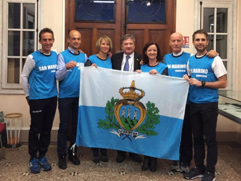 Anche San Marino alla Maratona Ekiden di Grenoble