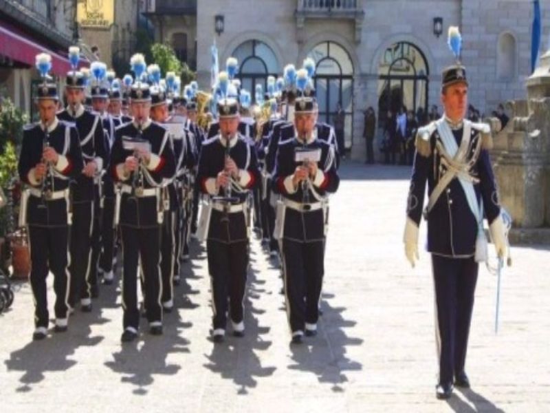 San Marino. La banda militare dona 5mila euro alla Protezione Civile