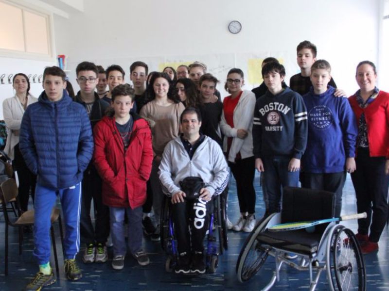 San Marino. Paralimpyc School Day: incontro con Juan Francisco Barrena Gennari