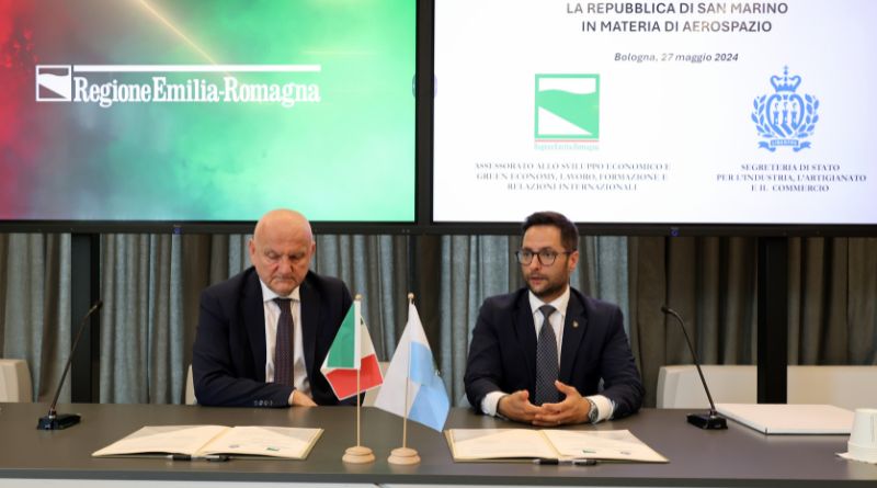 Aerospazio, regione Emilia-Romagna e Repubblica di San Marino insieme per lo sviluppo della space-economy