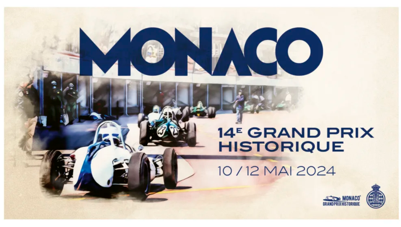 Un pilota di San Marino partecipa al 14° Grand Prix de Monaco Historique 2024