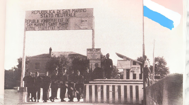 La proposta: un pennone con bandiera ai confini di San Marino a ricordo della milizia confinaria del 1944