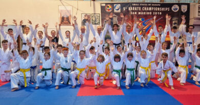 Karate, 26 nuovi ragazzi ottengono il grado Kyu a San Marino